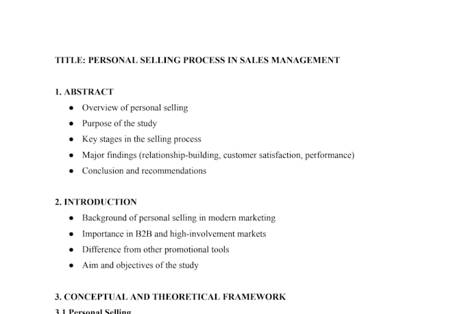 outline your messy assignment and documents